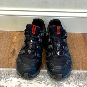 Black Salomon men’s size 10.5 sneakers